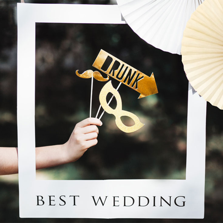 Best Wedding Fotorahmen Set
