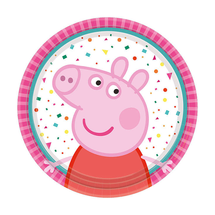 Plates - Peppa Pig Party (S)