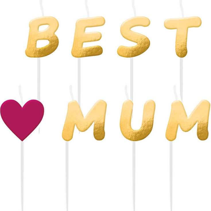 "Best Mum" Pick Candles