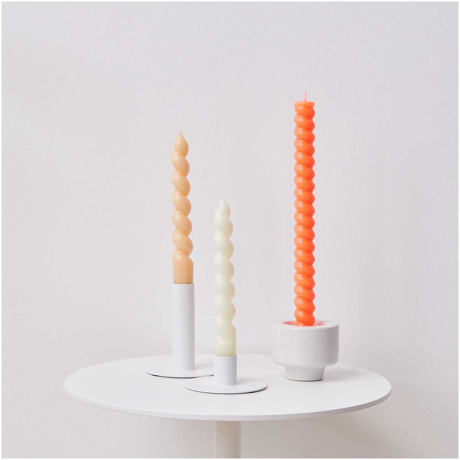 Kerzenständer - Weiß Multifunktional