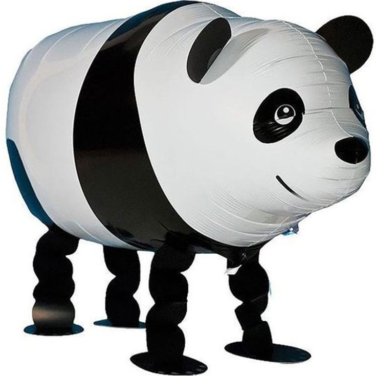 Panda Airwalker Foil Balloon