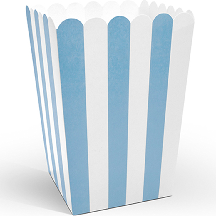 Snack Boxes - Blue Striped 