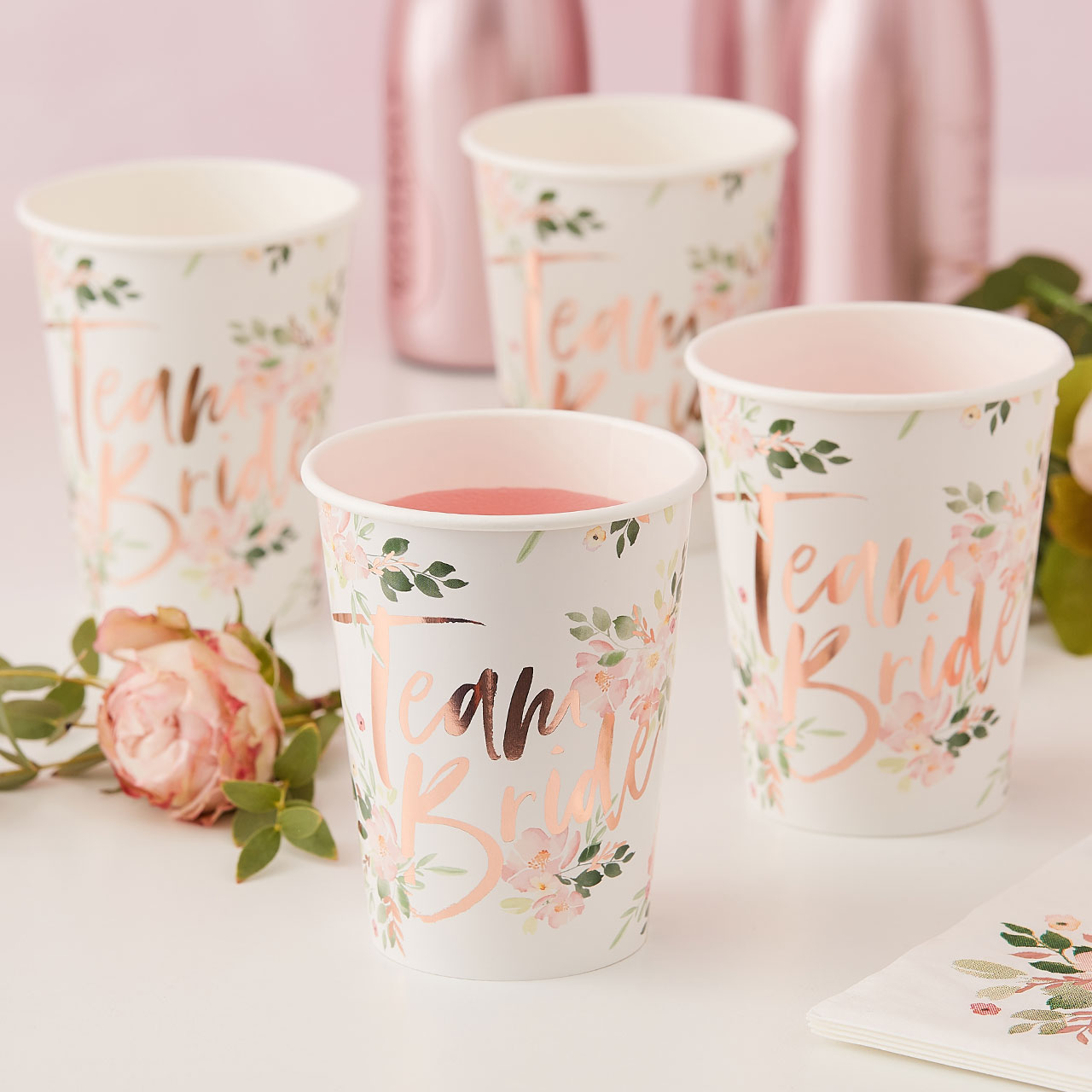 Cups - Floral Hen Party