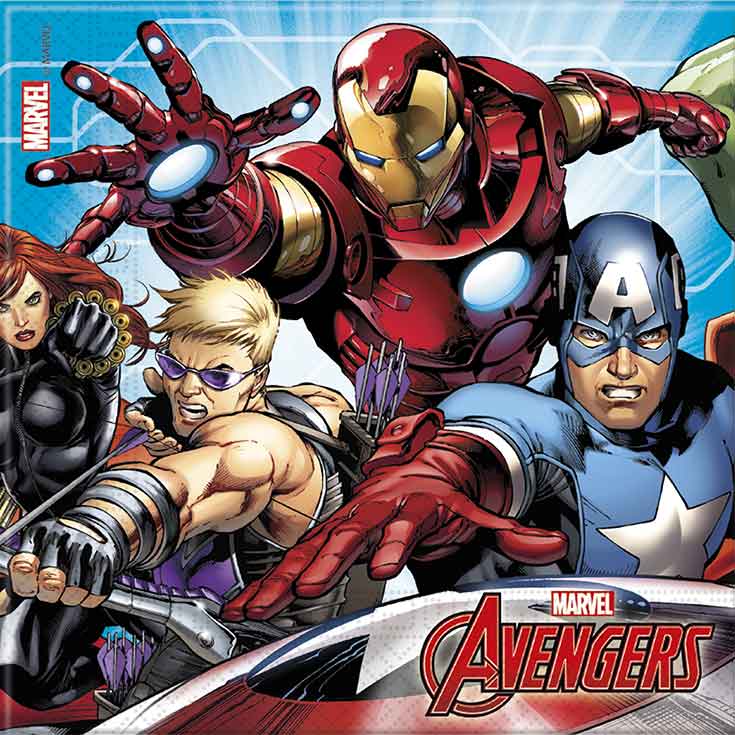Napkins - Mighty Avengers 