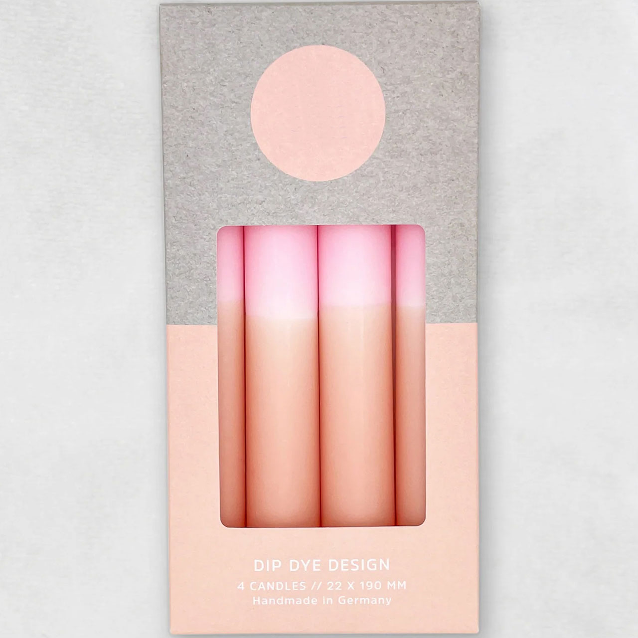 Decorative Candles - Bubblegum Pink & Blush