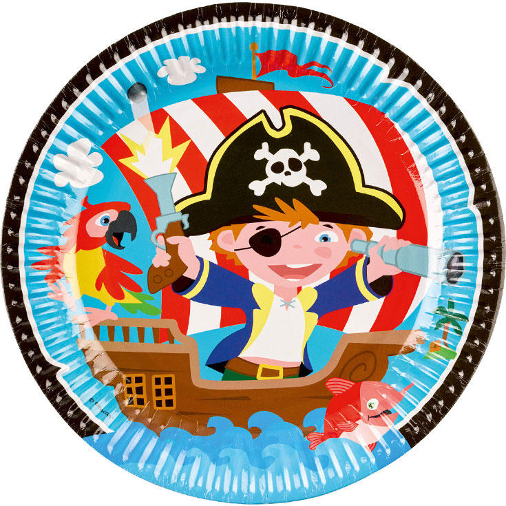 Plates - Pirate & Friends 