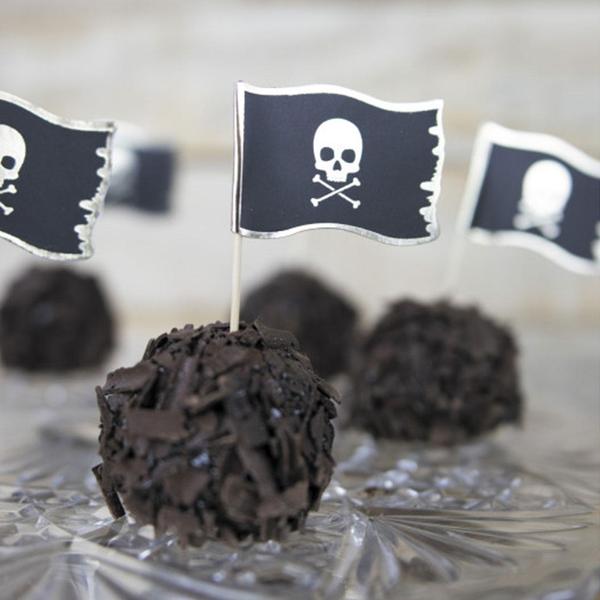 Food Picks - Pirate Flag
