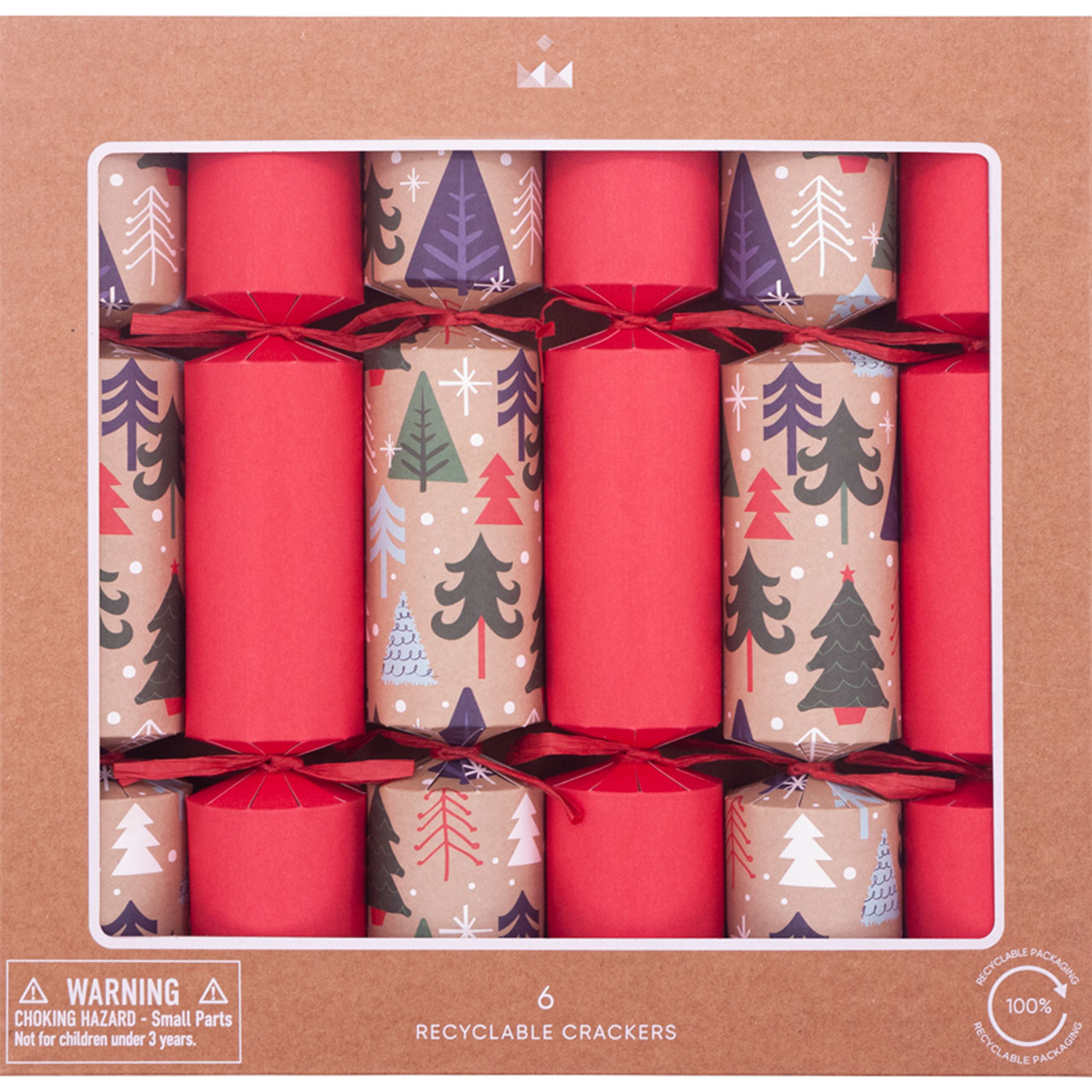 Crackers -  Kraft Christmas Forest 