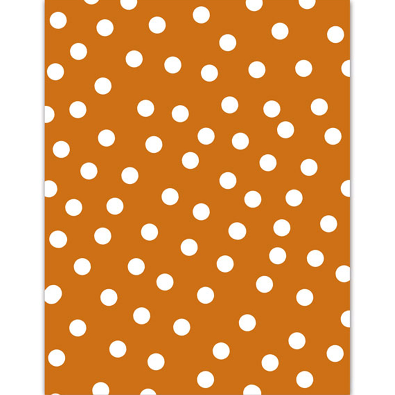 Wrapping Paper - Caramel & White Spots
