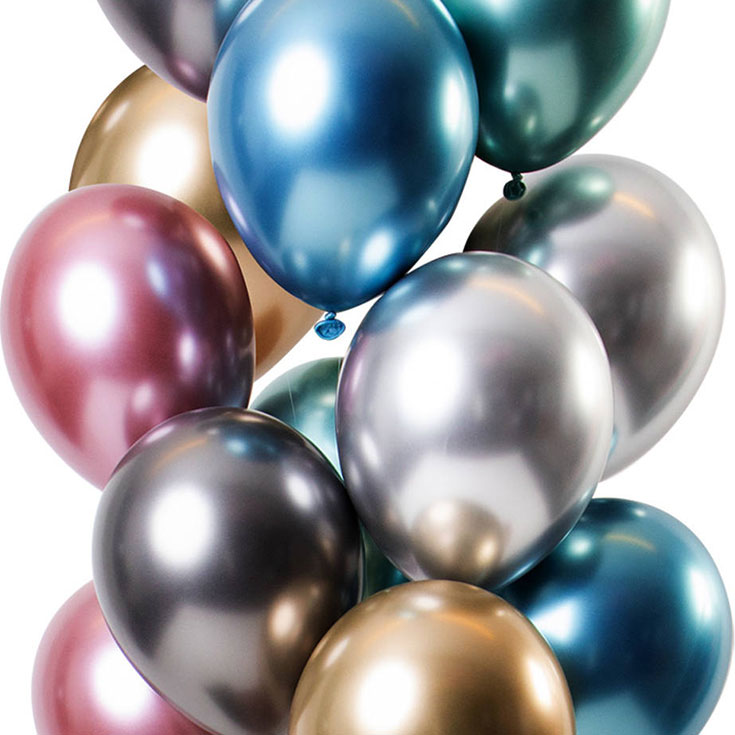 Latexballons - Metallics & Mirror