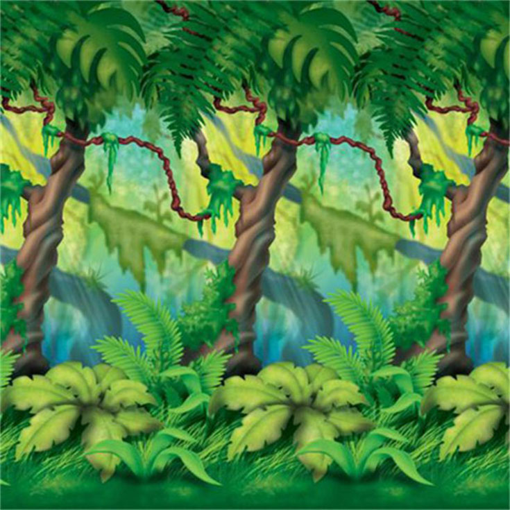 Wanddekoration - Dschungel