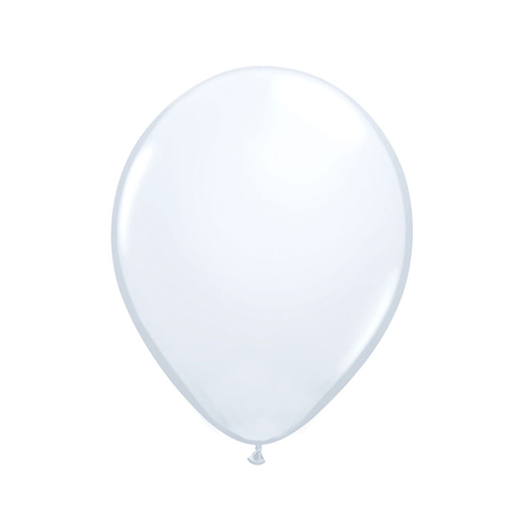 10 Mini Ballons Weiß