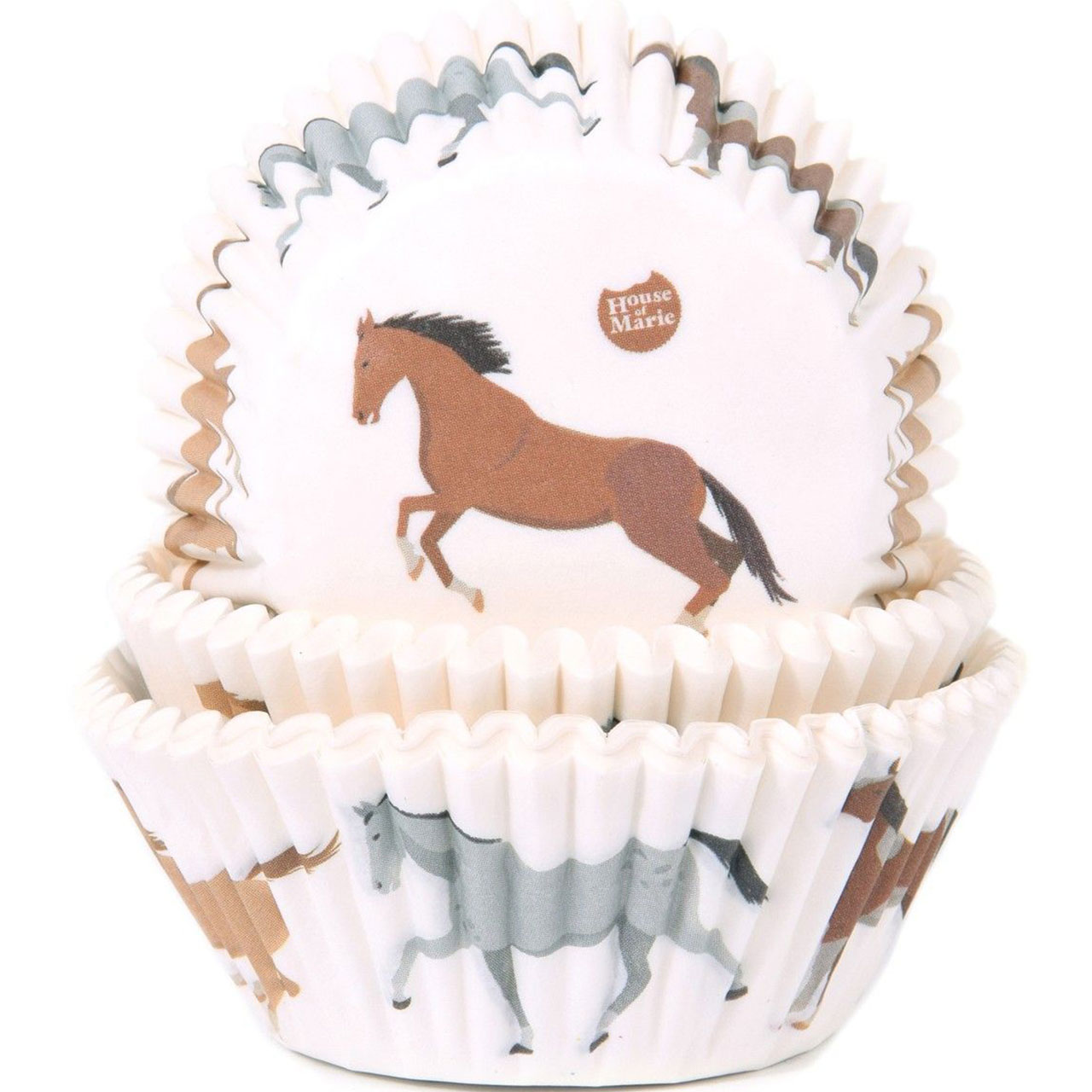 Cupcake Formen - Pferde