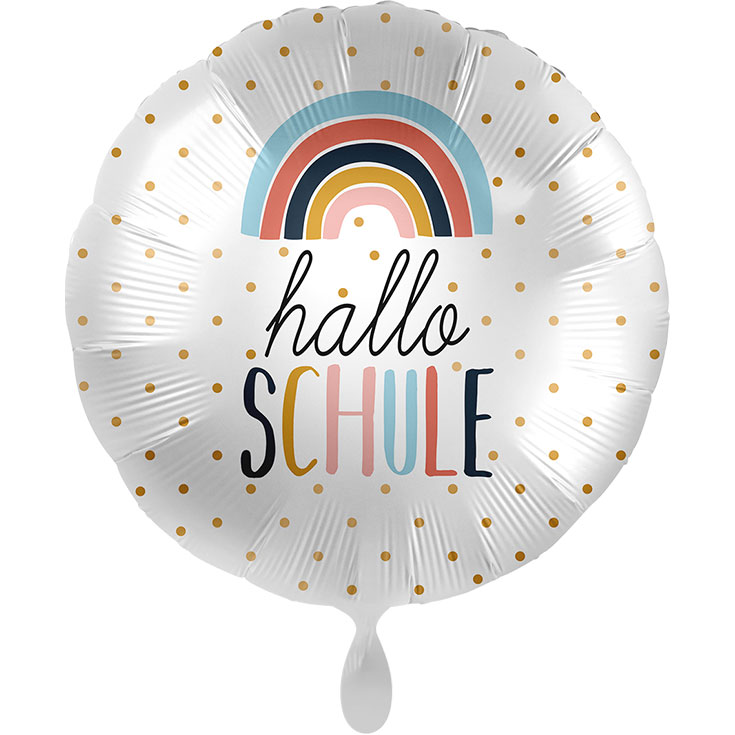 "Hallo Schule" Foil Balloon