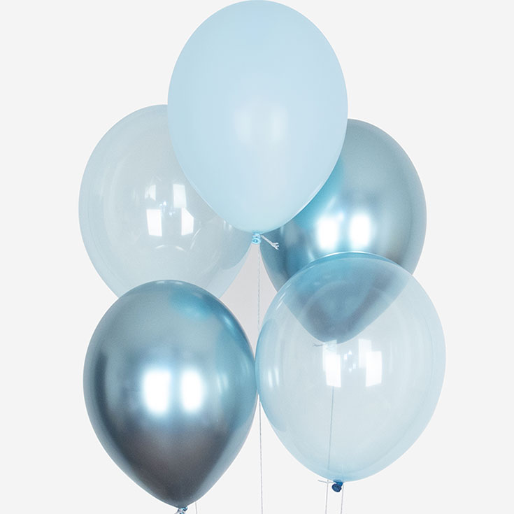 Latexballons - All Blue