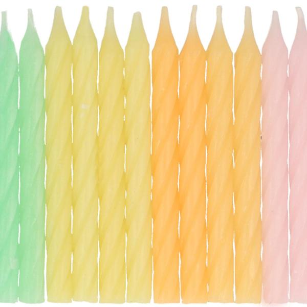 Cake Candles - Twisted Rainbow