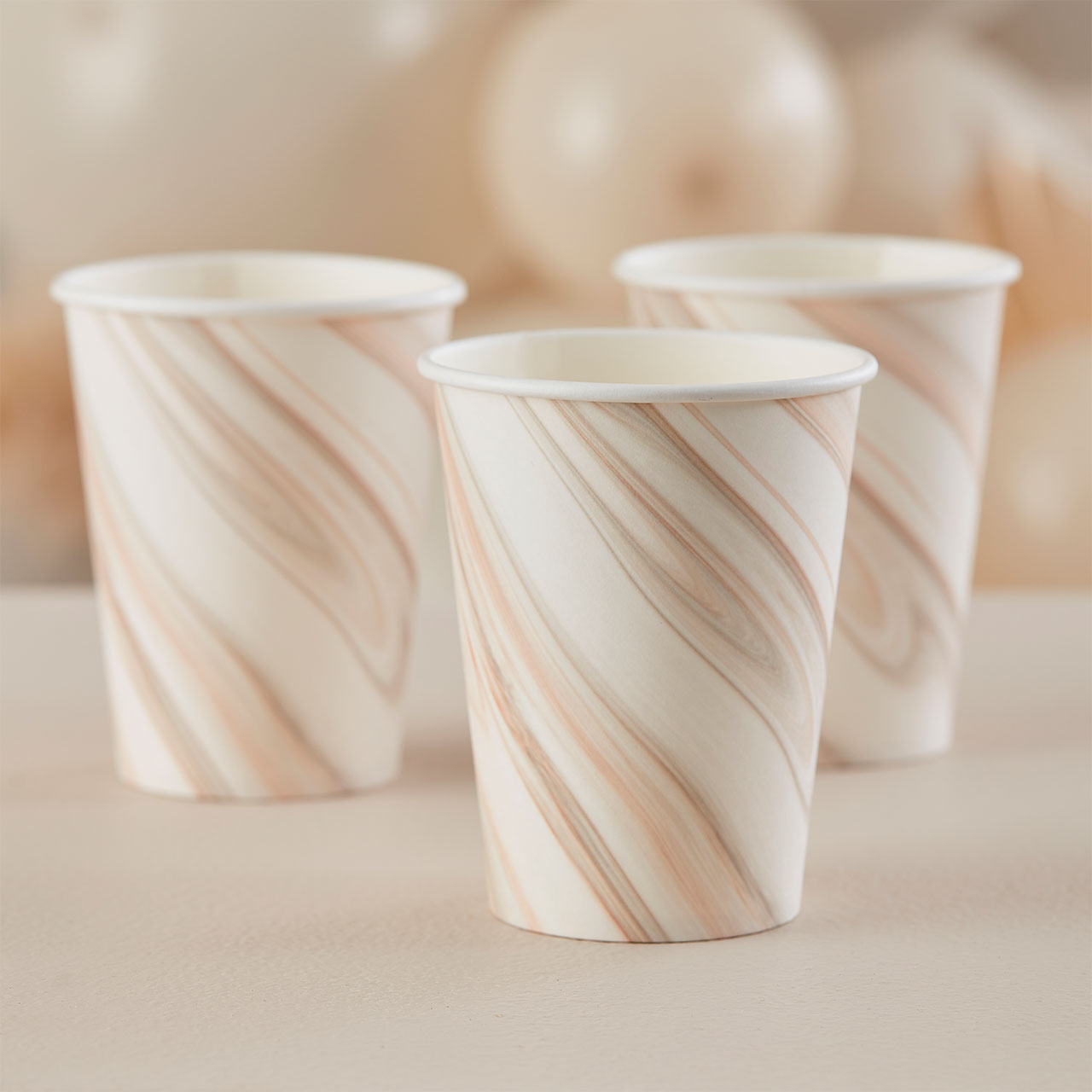 Cups - Natural Marble