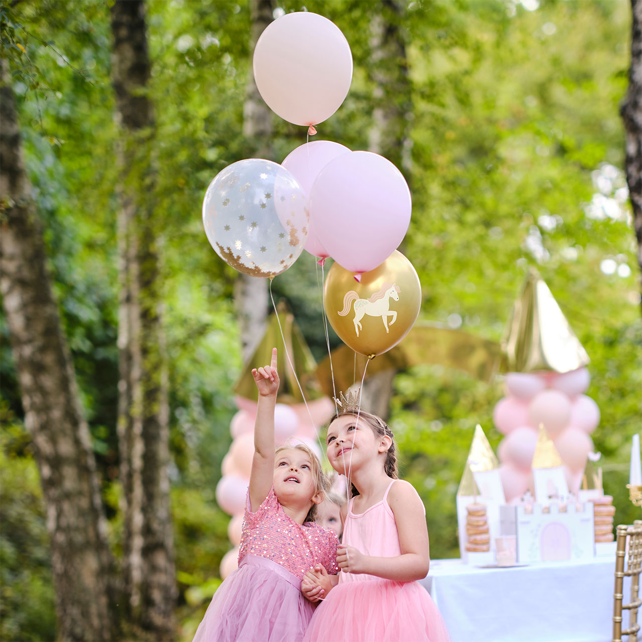 Latex Balloons - Pink Princess Mix