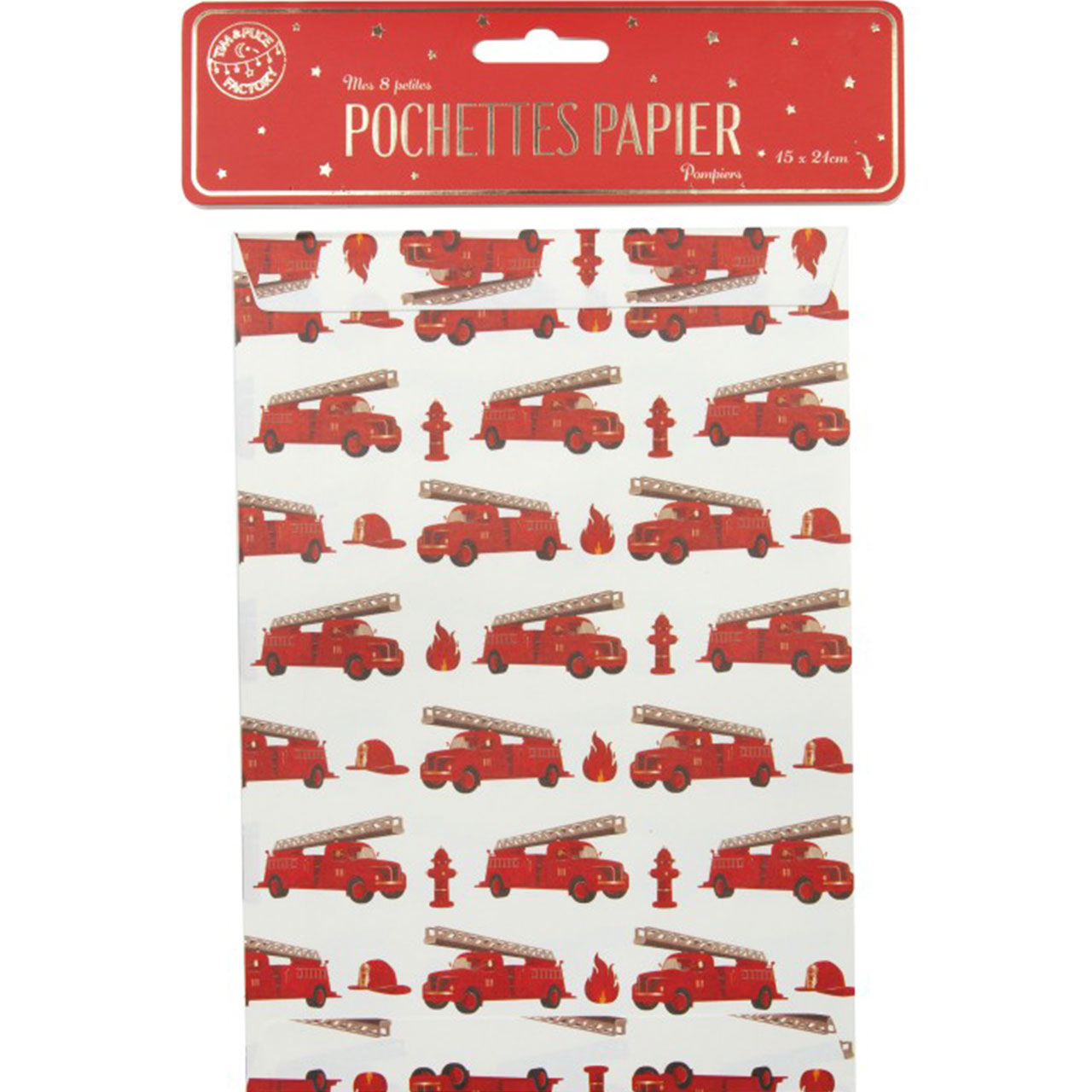 8 Fire Engine Party Bags