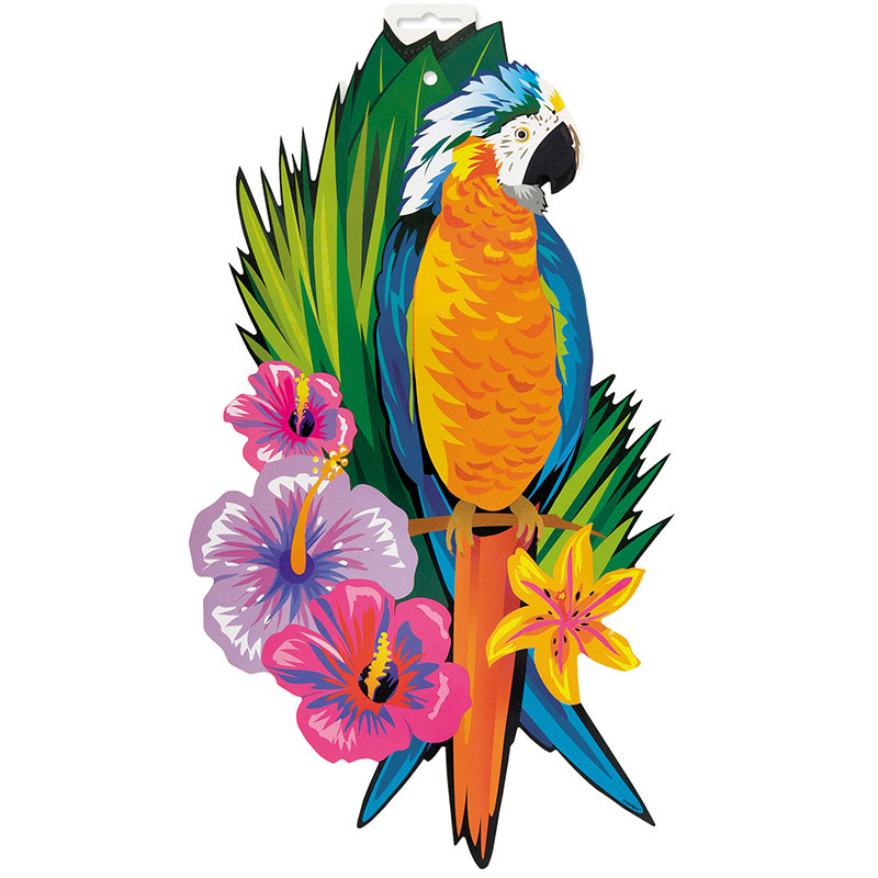 1 Parrot Cutout Decoration