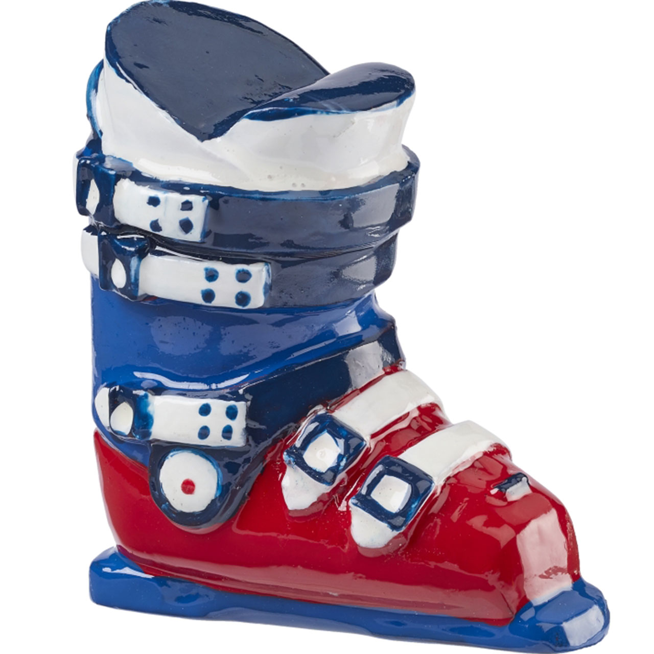 Miniature - Red & Blue Ski Boot