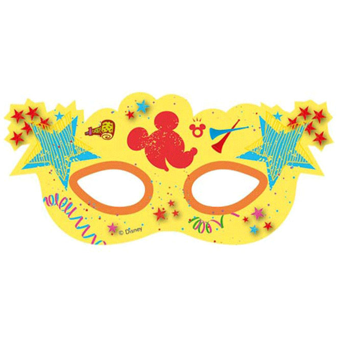  Masken - Micky Maus Karneval 