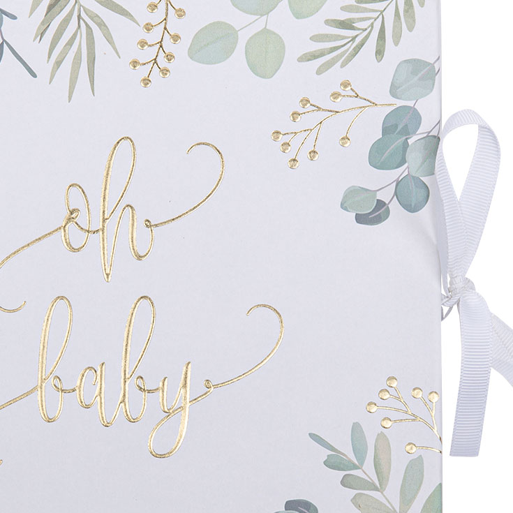 Botanical Baby Guest Book