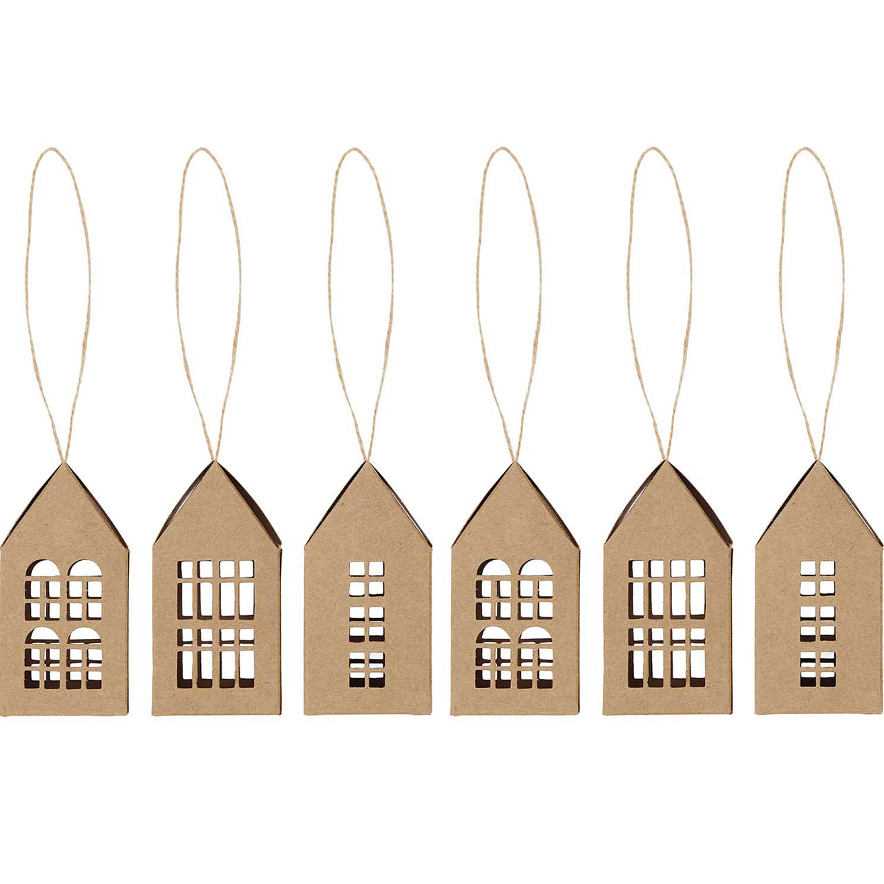 Cardboard Houses - Brown
