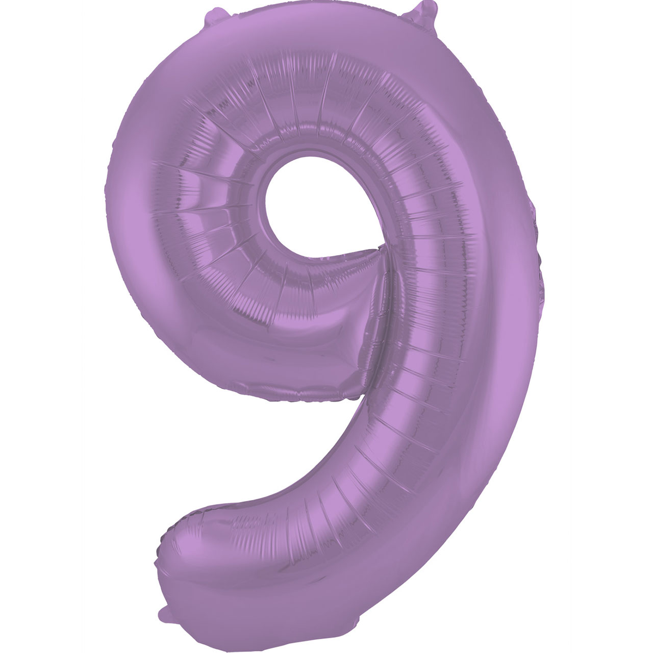 Foil Balloon Number 9 - Purple - 86 cm