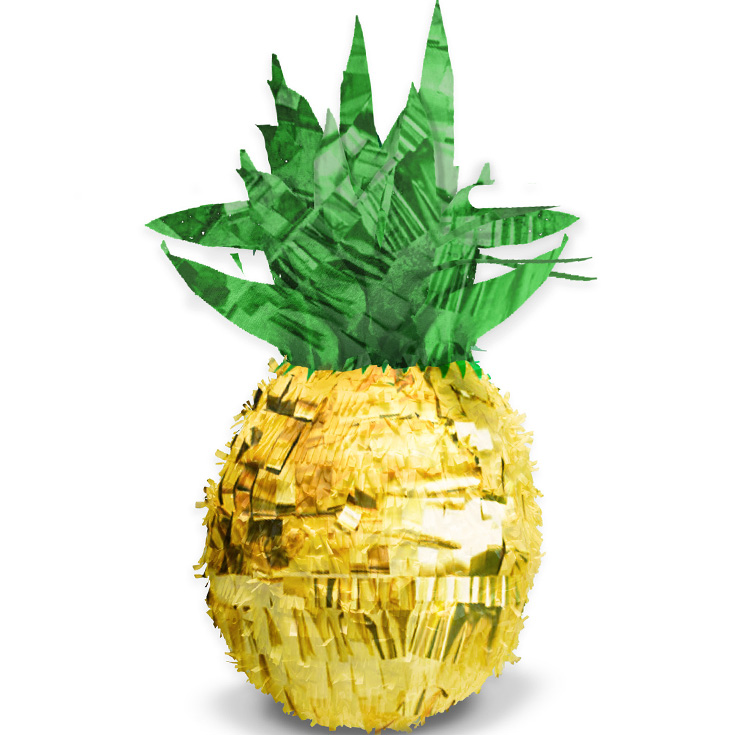Piñata Goldene Ananas