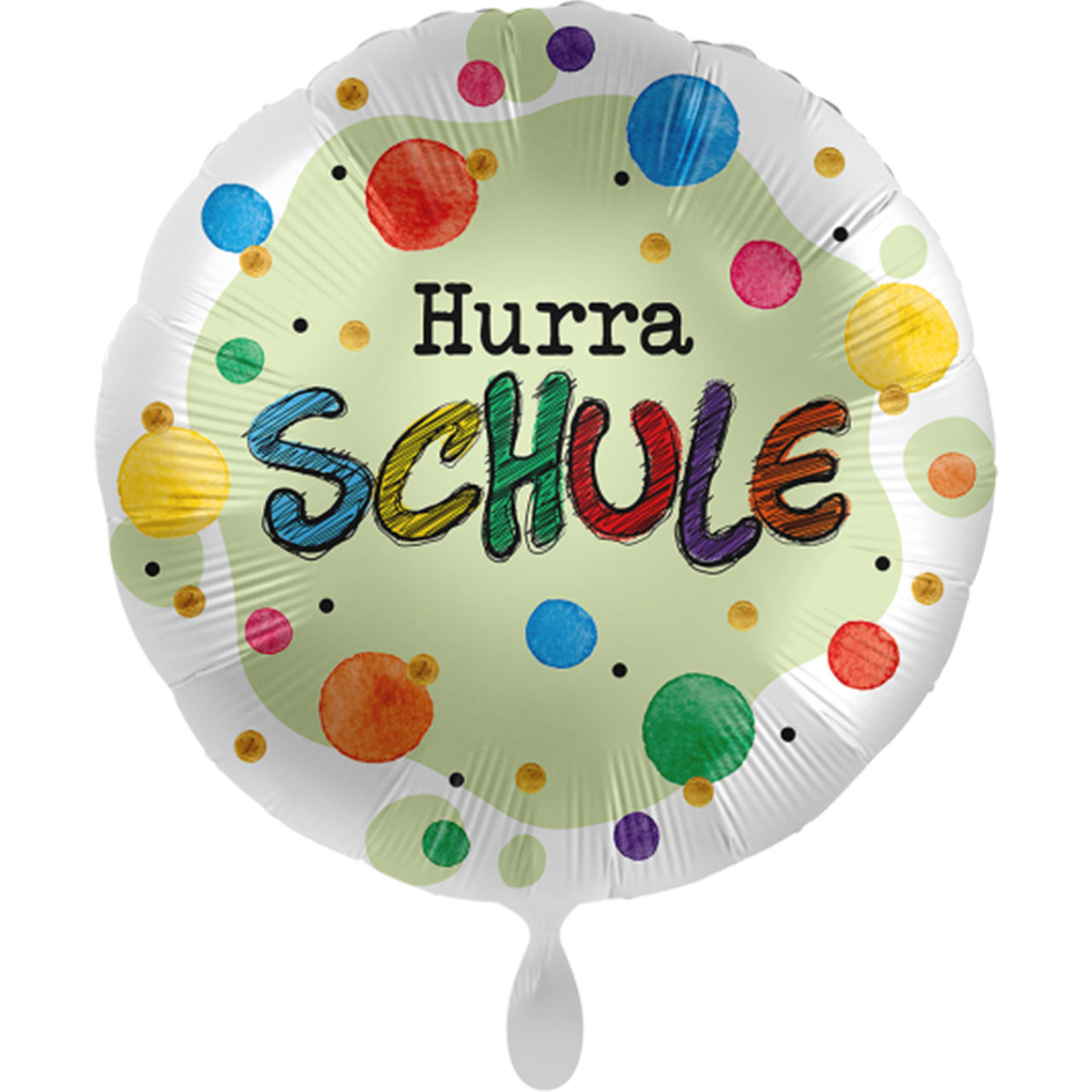 Folienballon Hurra Schule