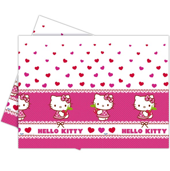 1 Hello Kitty Hearts Tablecover