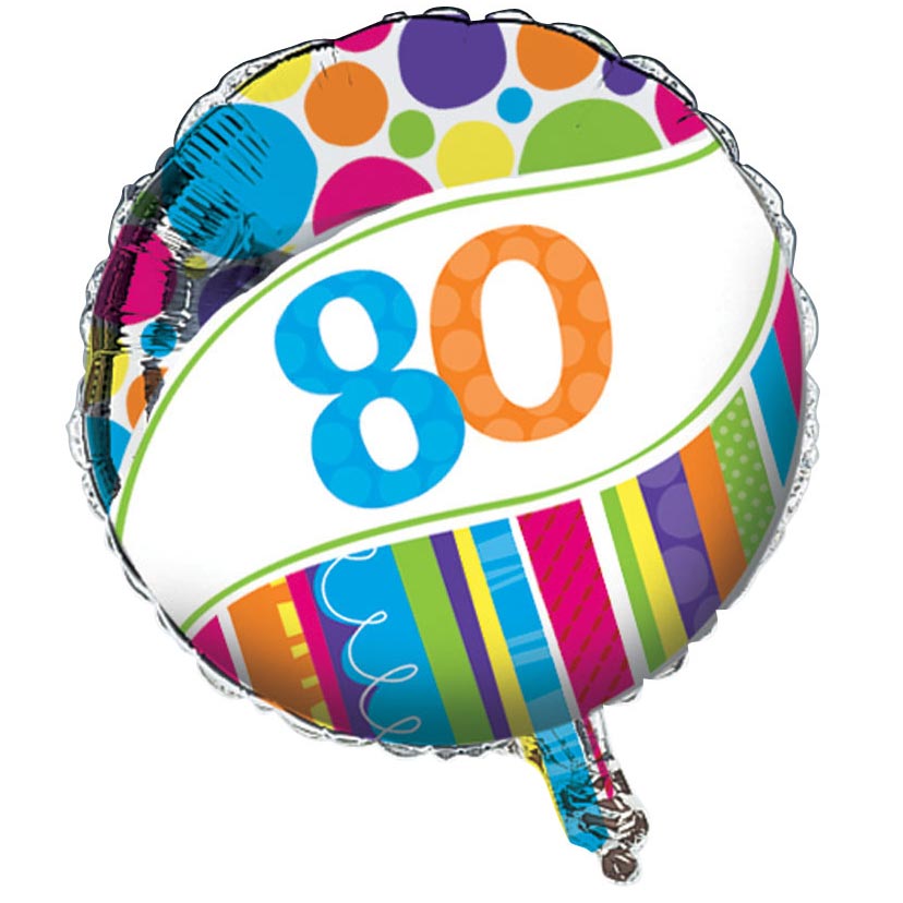Bright & Bold Folienballon 80