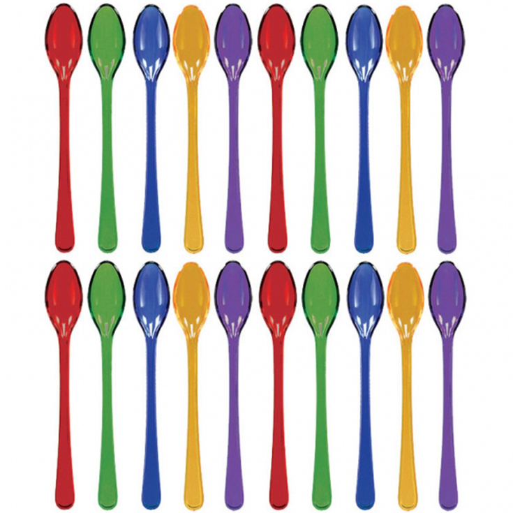 20 Assorted Cocktail Spoons
