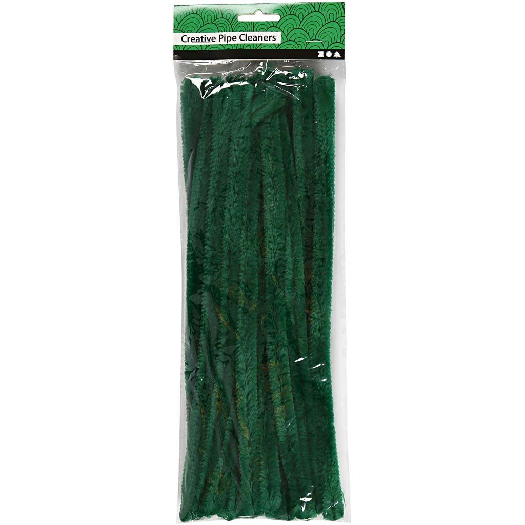 Pipe Cleaners - Festive Green