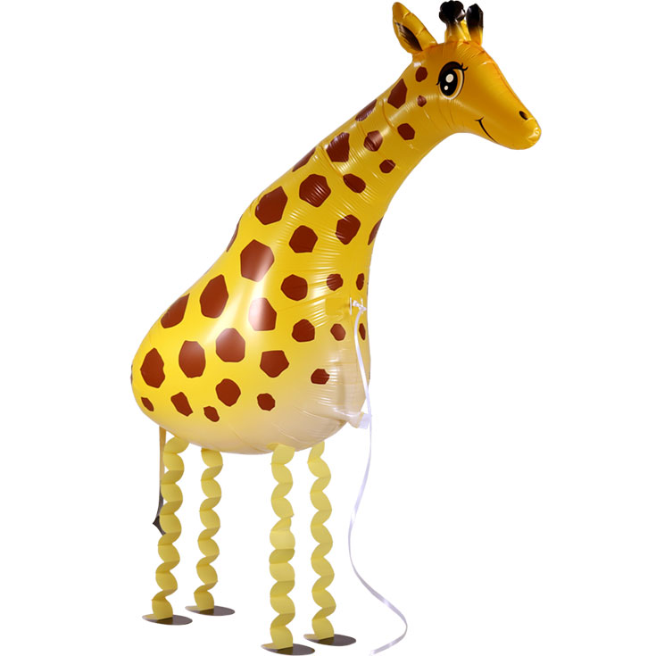 Giraffe Airwalker Foil Balloon
