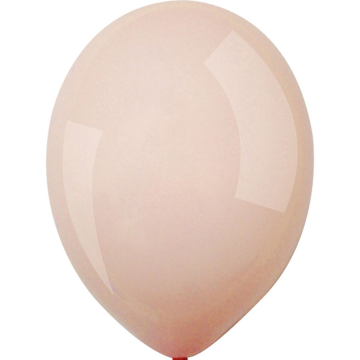 5 Ballons Rosé Macaron