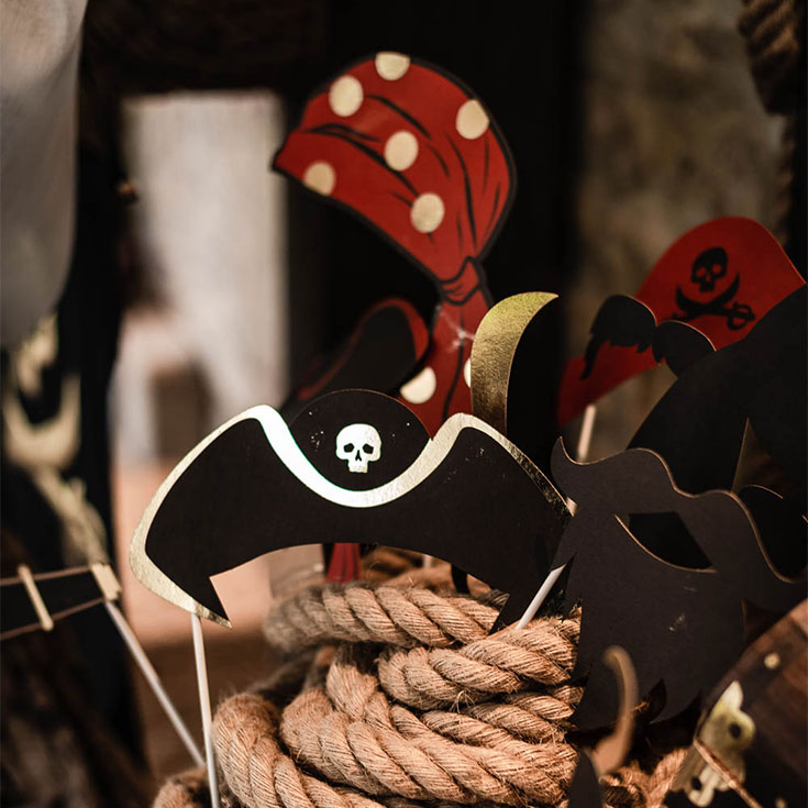 10 Pirate Party Photo Props