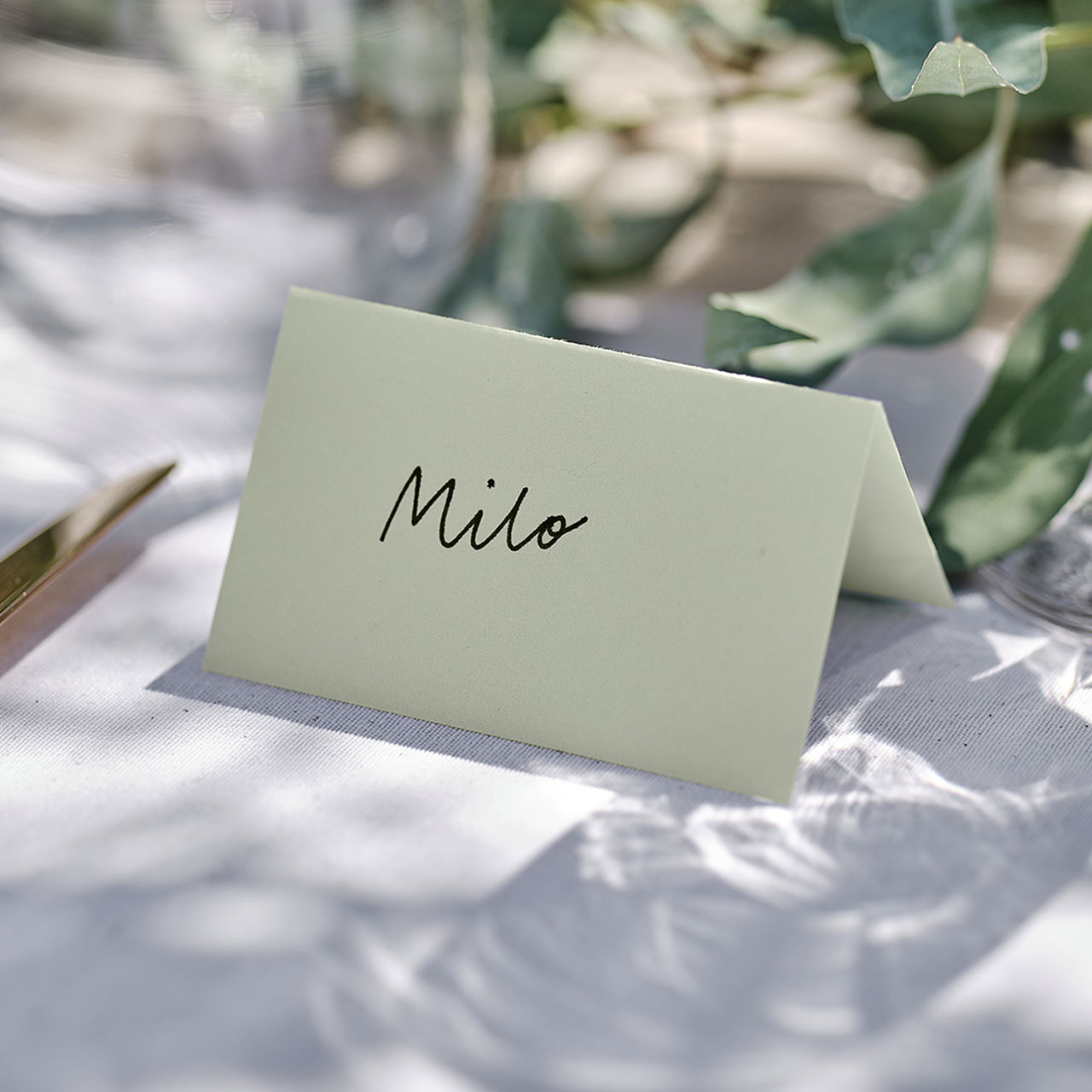 Place Cards - Sage Green
