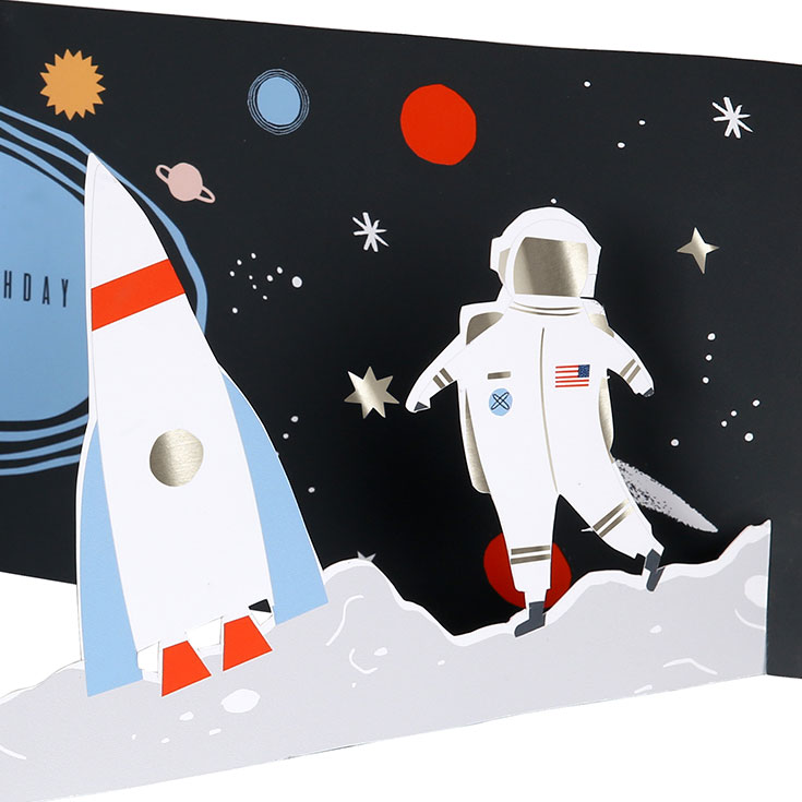 Space 3D-Scene Card