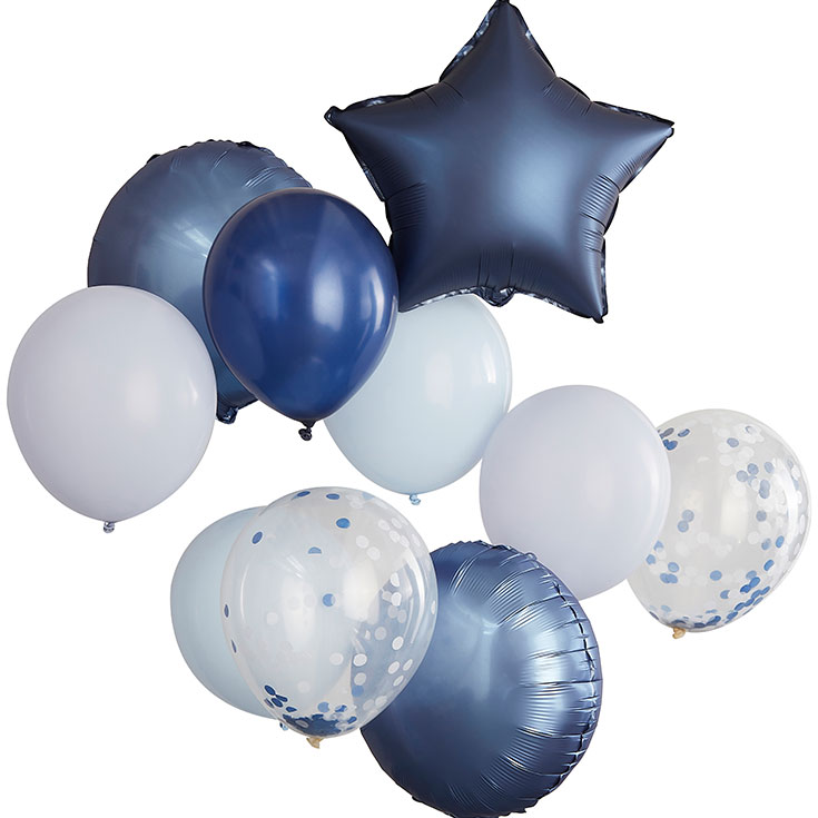 Navy & Blue Balloon Bundle