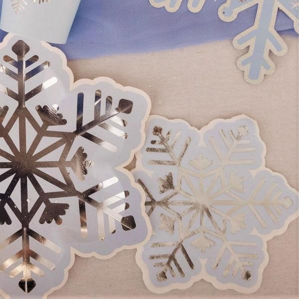 Napkins - Shimmering Snowflake