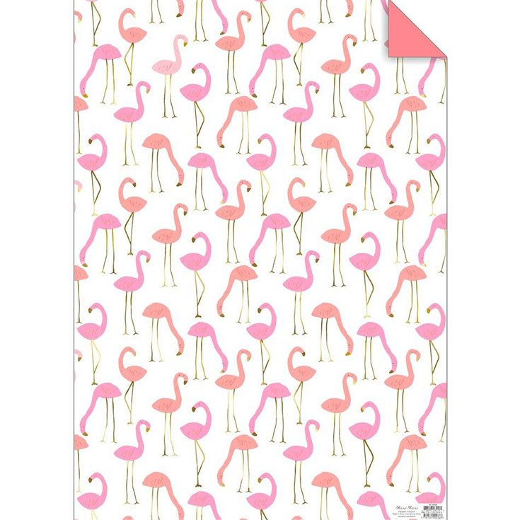 Geschenkspapier Flamingo