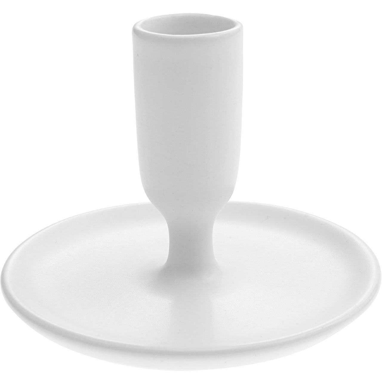 Candle Holder - White (L)