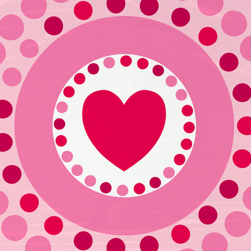 1 Hearts Tablecover 