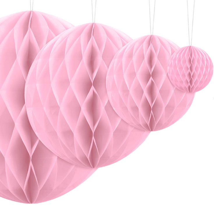  Honeycomb - Pastel Pink (30cm)