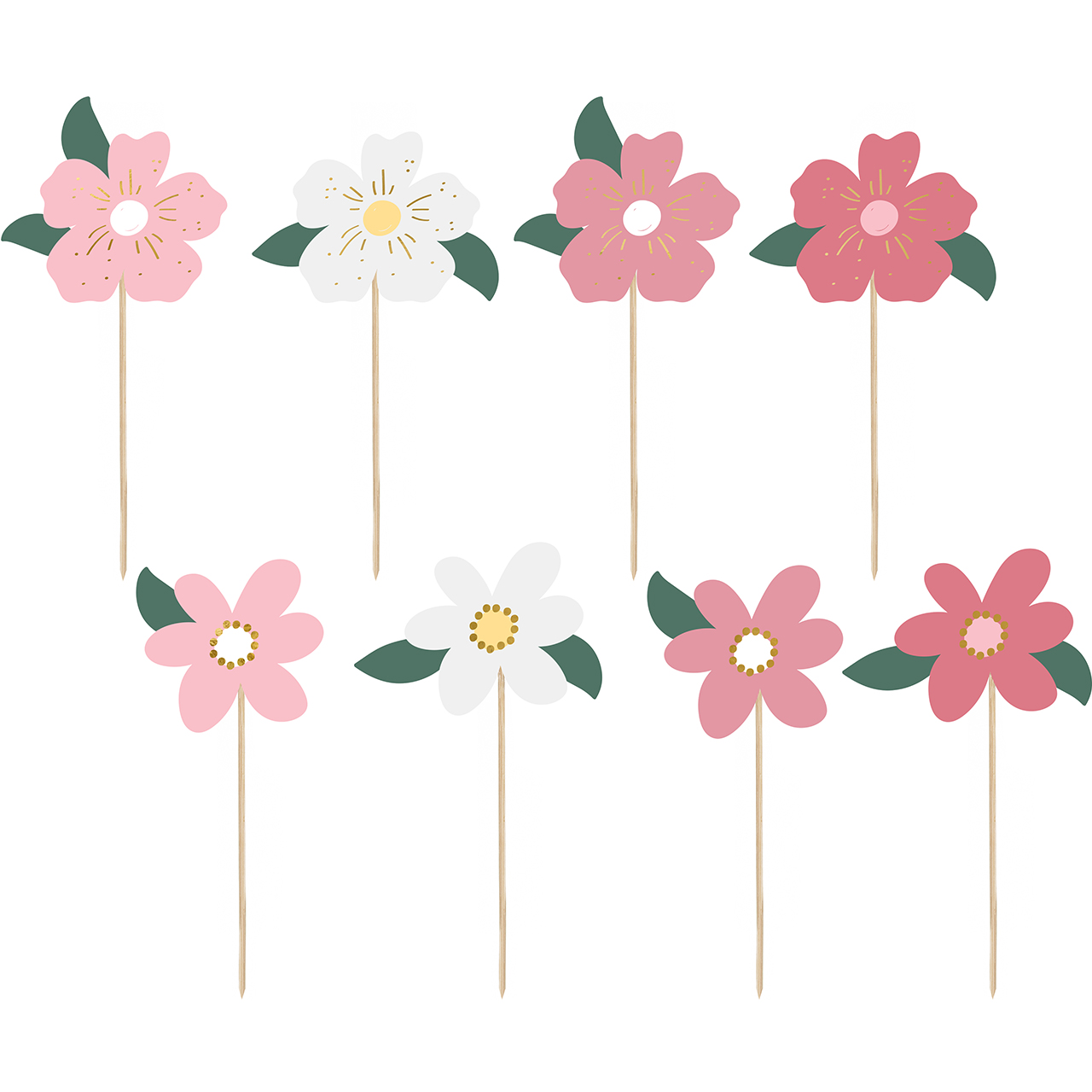 Cupcake Toppers - Flower 