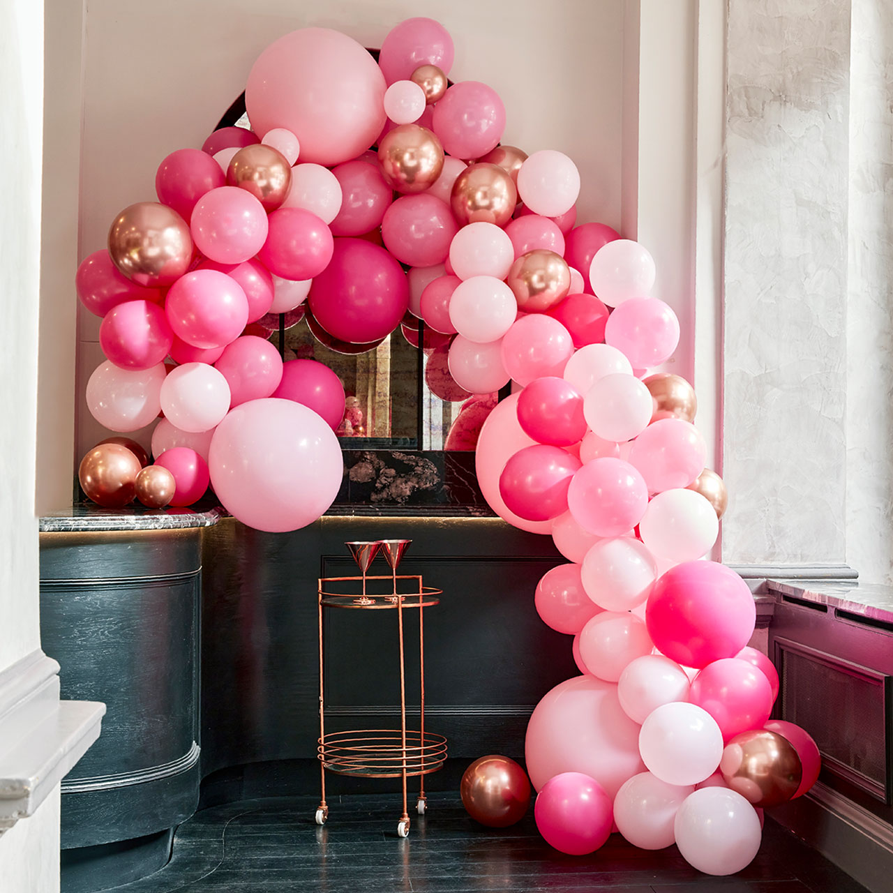 Balloon Garland - Luxury Pink
