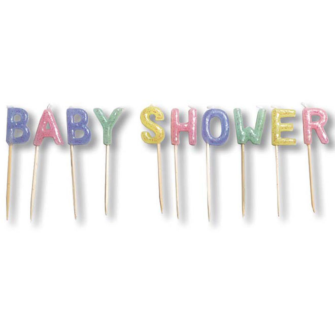 Baby ShowerKuchenkerzen
