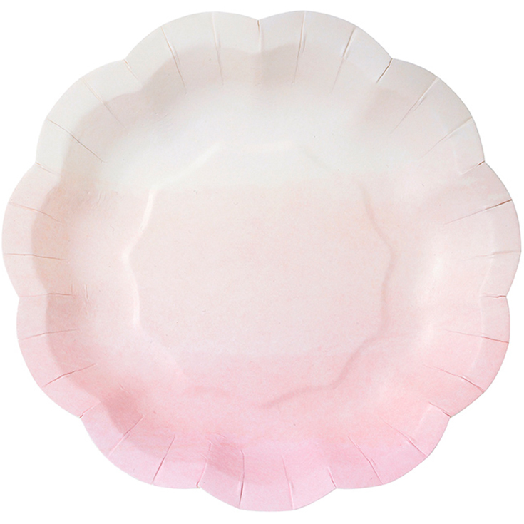 12 We Love Pink Plates